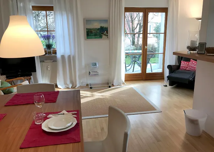 Apartmán Ferienwohnung Im Schoenen Dorf - Idyllische Lage Mit Terrasse Und Garten